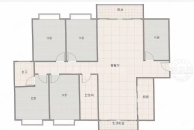 雍和府毛坯，143平方4+1房，南北通透双阳台，单价4300/平方，0首付，月供2700