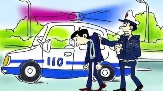 警车 漫画.jpg