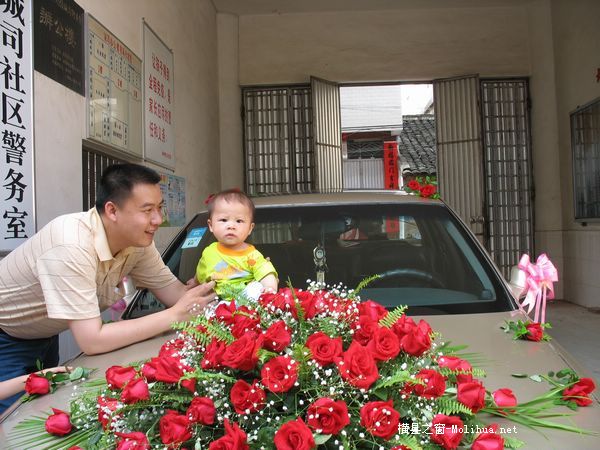 新婚的喜悦~!玫瑰香车/