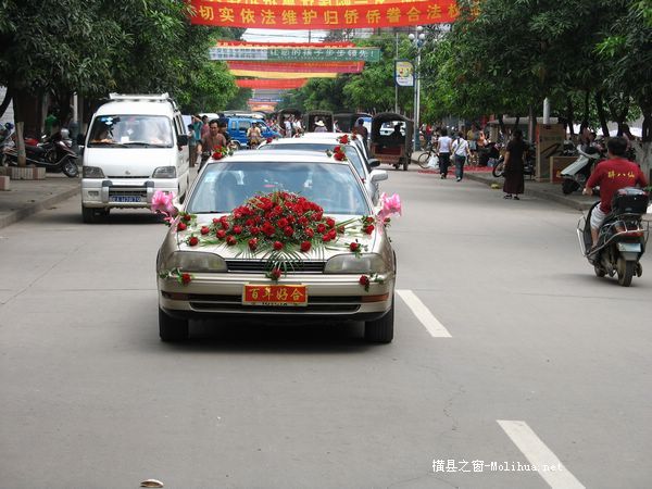 新婚的喜悦~!玫瑰香车/