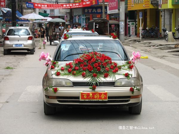 新婚的喜悦~!玫瑰香车/